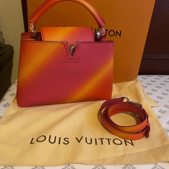 Louis Vuitton Candy Capucines Bag Ombre Taurillon Leather BB**Limited Edition** - Picture 1 of 17